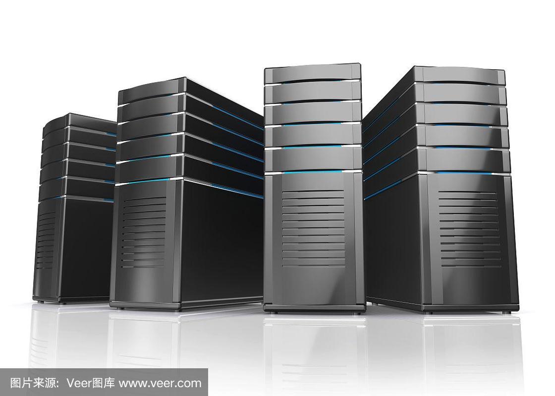 网络工作站服务器的3D插图 从概念到视觉呈现的全方位指南